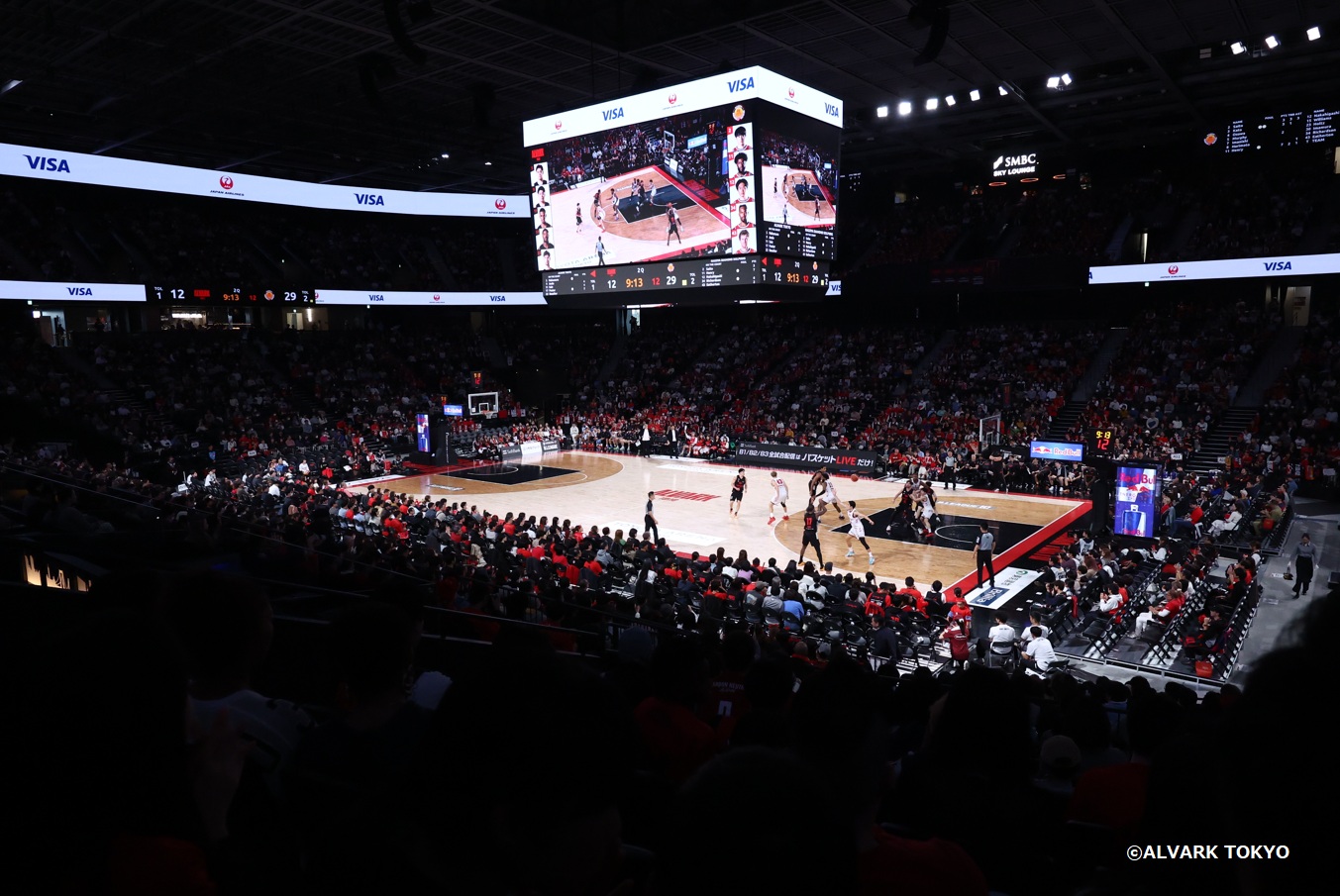 〔JAL・Visaカード会員限定〕Bリーグ「アルバルク東京ホームゲーム」観戦チケット特典