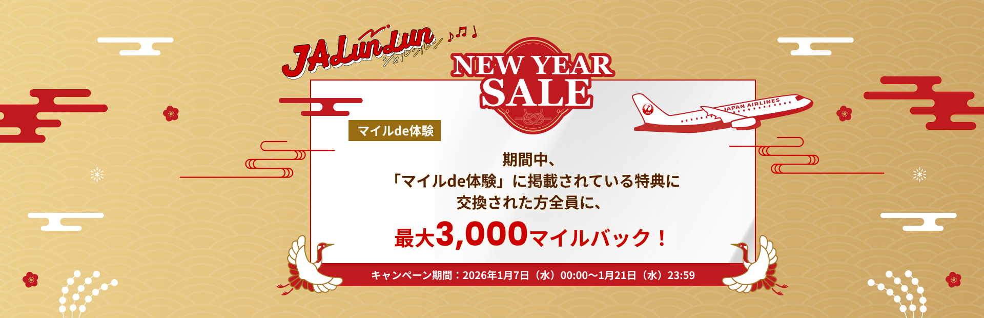 JALunLunマイルパック