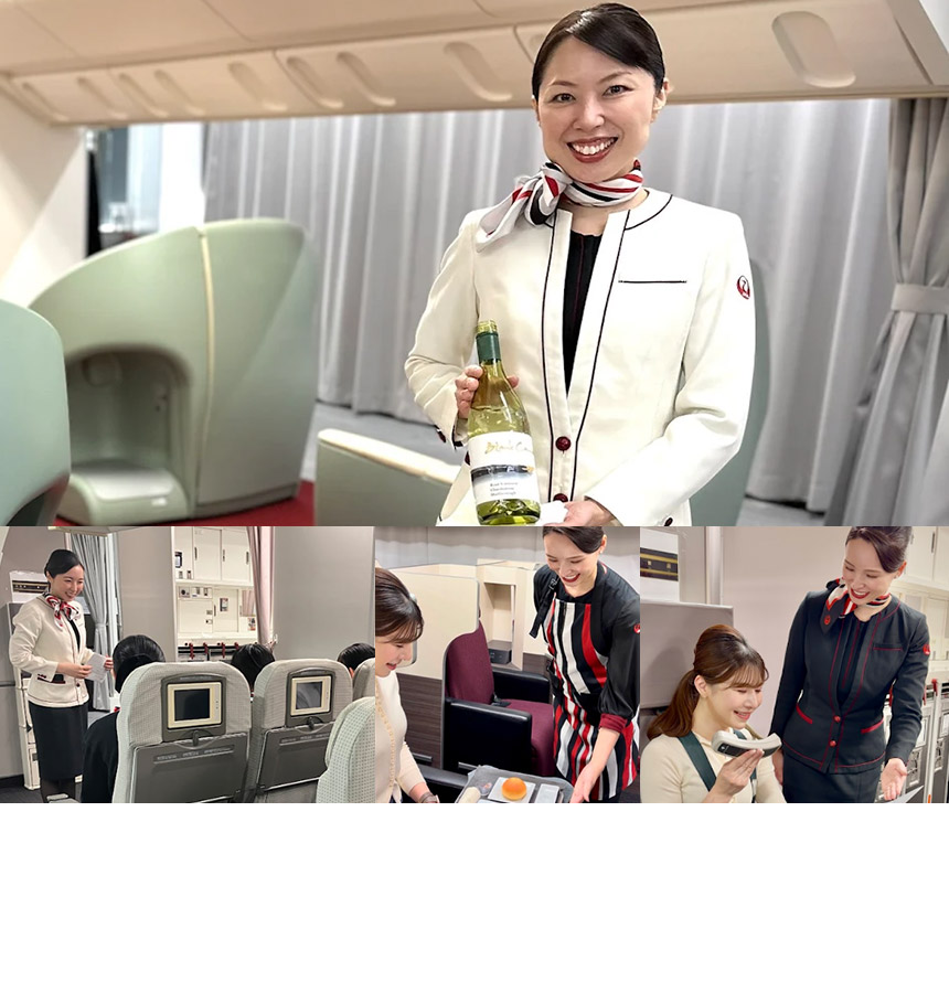 日本航空　80.90年代　JAL　 メイルオーダー・スペシャル 　イエロー添乗員 森崎ウィンの「みんなで飛行機よもやま話 Vol.5 JALの魅力とは？ | GQ